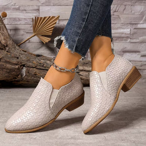 Sapatos Feminino Oxford Plataforma & Couro