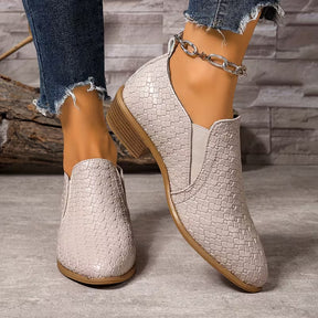 Sapatos Feminino Oxford Plataforma & Couro