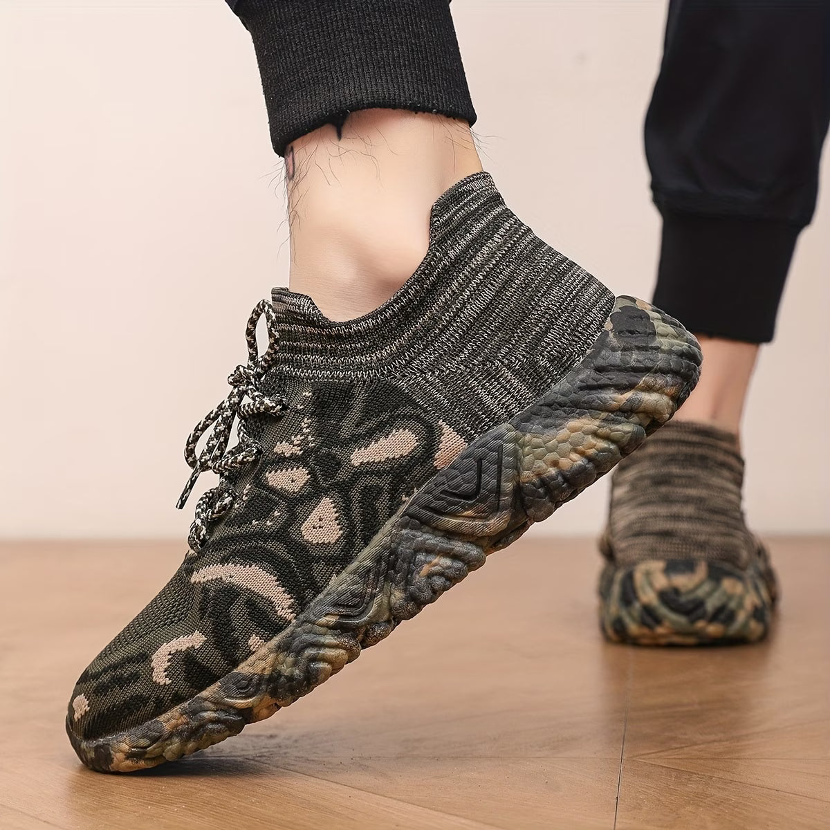 Tênis Ortopédico Camuflado